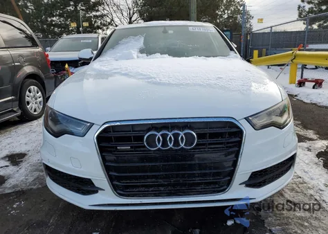2015 Audi A6 3.0T Premium Plus from USA, damaged, VIN WAUFGAFC9FN021208